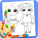 Boys and Girls Coloring Book APK