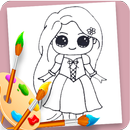 Cute Princess Coloring Book APK