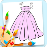 Dress Coloring Book for Girls