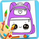 School Supplies Coloring Book APK
