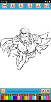 Superheroes Coloring Book 截图 1
