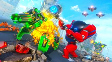 Buddy Kick Robot Car Games: Robot Games captura de pantalla 2