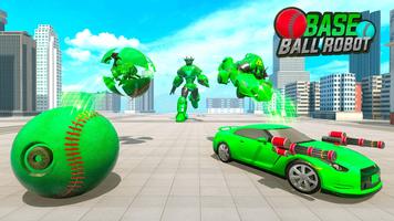 Robot Game: Baseball Robot Car imagem de tela 2