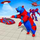 Polar Bear Robot Car Games 3D APK