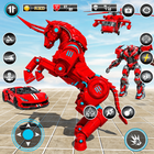 Horse Robot War Game: Car Game icône