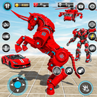 Horse Car Robot Game Robot War أيقونة