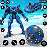 Red Ball Robot Car: Robot Game biểu tượng