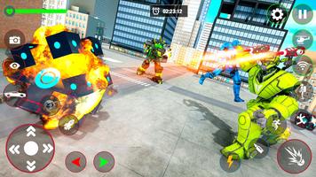 Iron Robot Car Transform Game скриншот 2