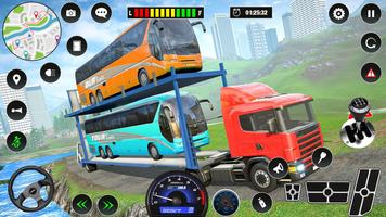 Bus Simulator Bus Spiele Plakat