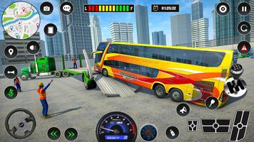 bus simulateur bus Jeux capture d'écran 1