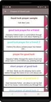 Prayers of good luck Poster