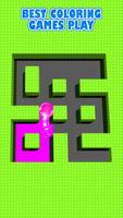 Roller Amaze Splat Games 2020-Color Fill Maze 3D capture d'écran 2