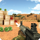 Watermelon Shooting 3D icono