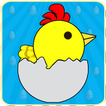 Happy Pretend Chicken Lay Eggs