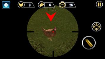 Chicken Shoot : Sniper Shooter تصوير الشاشة 1