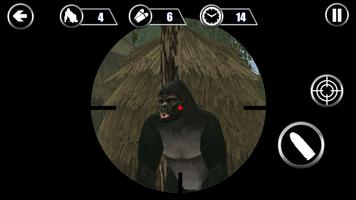 Gorilla Hunter-Jeux de chasse capture d'écran 3