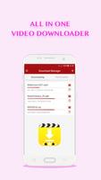 Video downloader master - Download for insta & fb screenshot 1