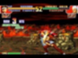 The kof fight 2002 پوسٹر