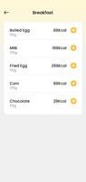 Food Calculator syot layar 2