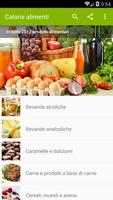 Poster Calorie alimenti