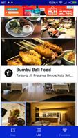 Food Bali Guide Affiche