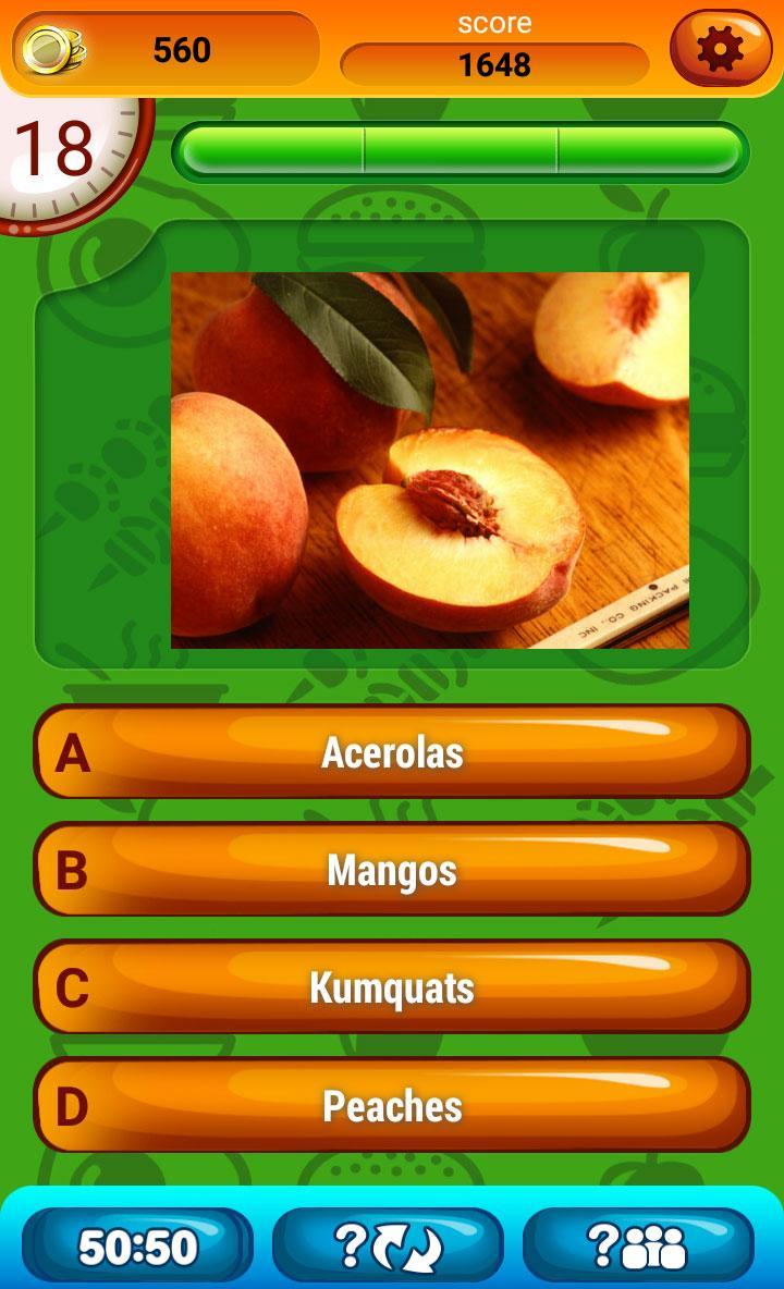 Food Fun Trivia Questions Quiz For Android Apk Download - roblox quiz proprofs quiz