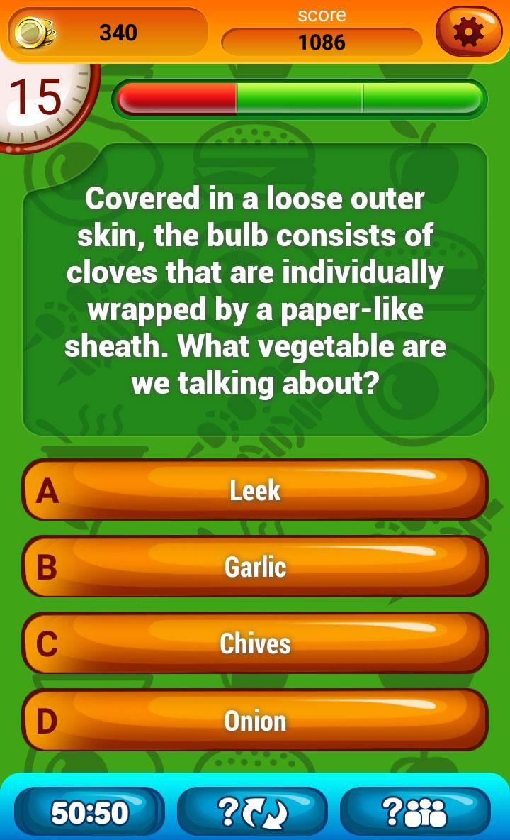 Food Fun Trivia Questions Quiz For Android Apk Download