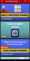 Food Stamps App Affiche