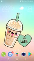 Cute food backgrounds - kawaii wallpapers 스크린샷 2