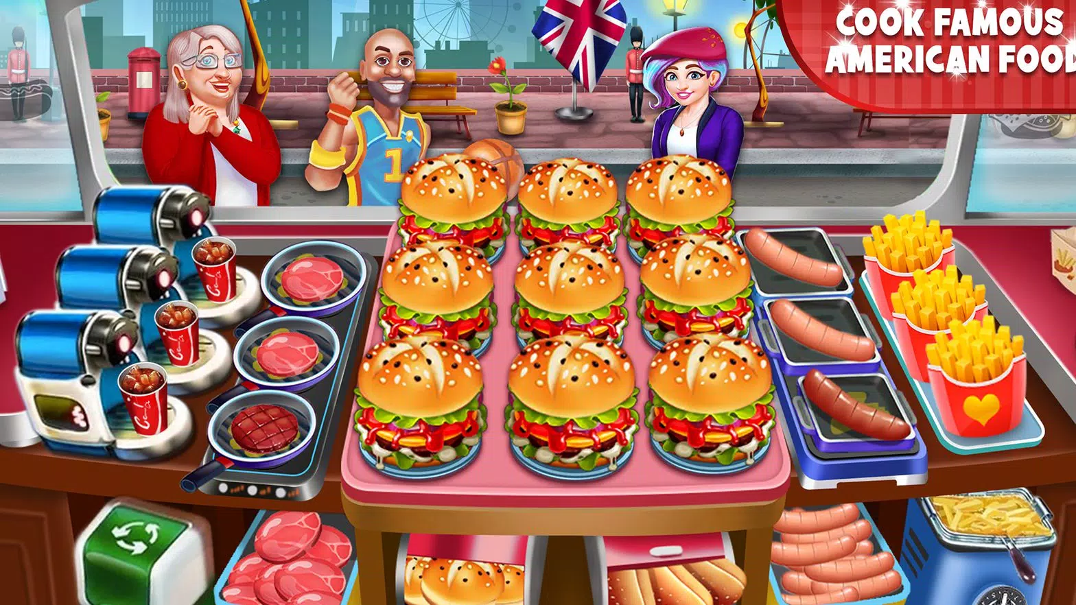 American Food Truck – Jogo de Cozinhar Grátis - Baixar APK para Android