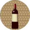 Food and Wine pairing simgesi