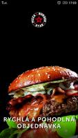 Poster Pizza Burger Star