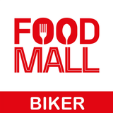 Food Mall Biker Zeichen