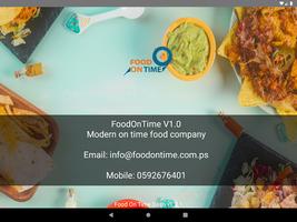 Foodontime dashboard اسکرین شاٹ 3