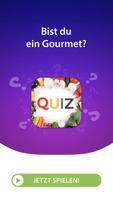 Lebensmittel Quiz Plakat