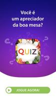 Quiz de Comida Cartaz