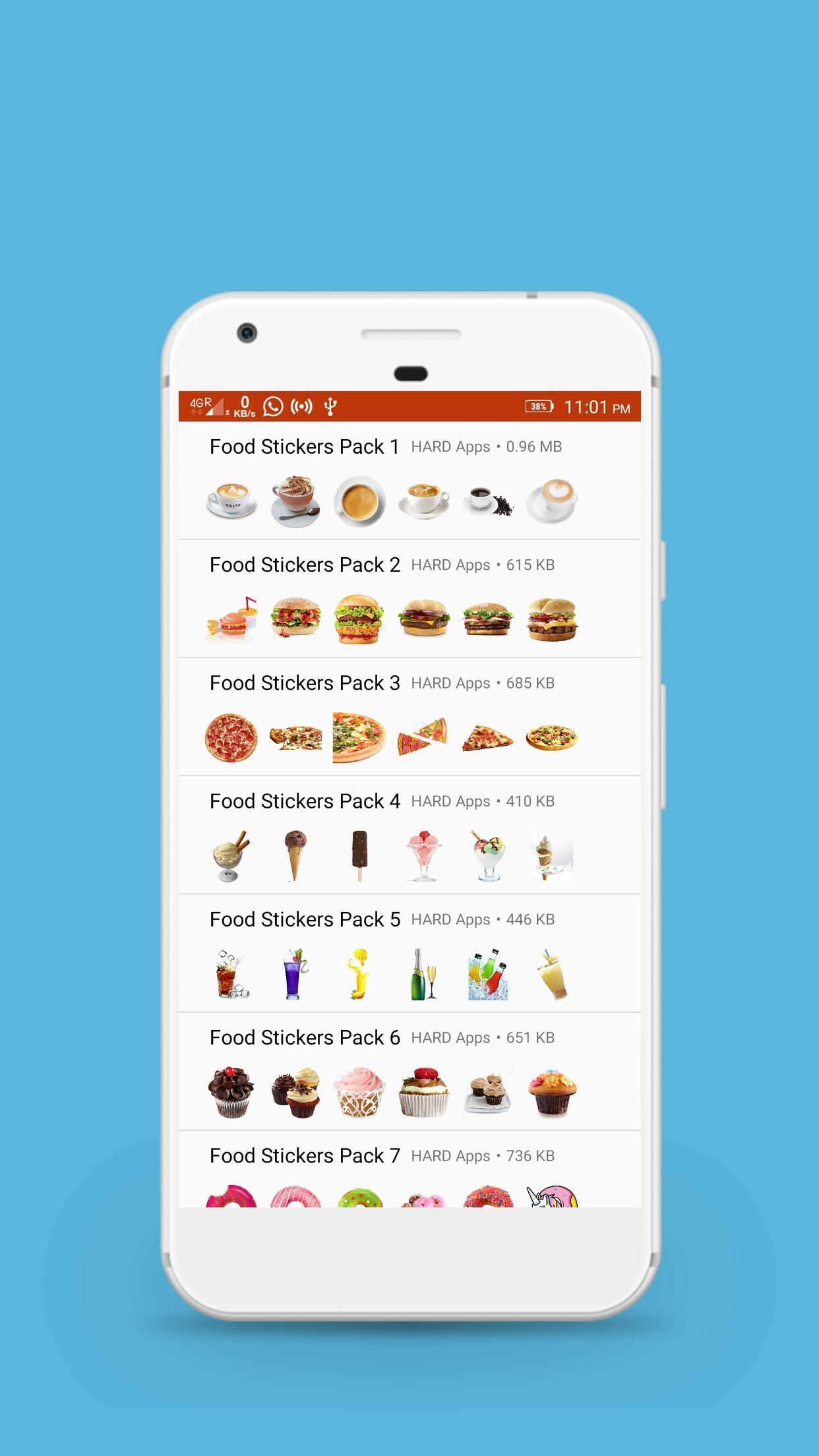 Food Stickers For Whatsapp Wastickers For Android Apk Download