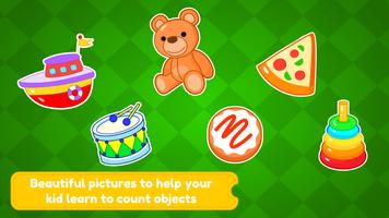 Tracing Numbers 123 & Counting Game for Kids স্ক্রিনশট 1