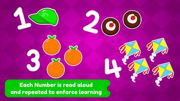 برنامه‌نما Tracing Numbers 123 & Counting Game for Kids عکس از صفحه