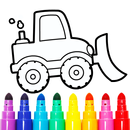Vehicles Coloring for Kids: Trucks & Cars Game-APK