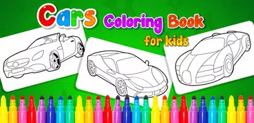 Learn Coloring & Drawing Car Games for Kids