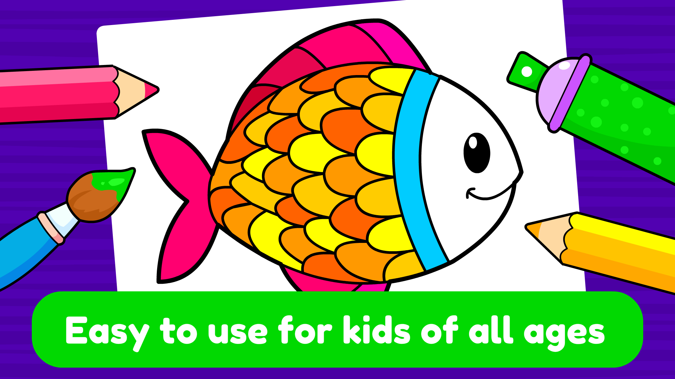 Learning & Coloring Game for Kids & Preschoolers APK 32.0 für Android