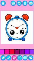 Cute Kawaii Colouring Book for Kids with Glitters Screenshot 3