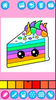 Cute Kawaii Colouring Book for Kids with Glitters Screenshot 2