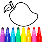 Fruits Coloring أيقونة