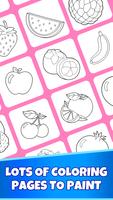 Fruits Coloring imagem de tela 1