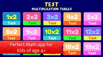 Multiplication Tables : Maths Games for Kids capture d'écran 3