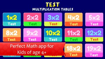 Multiplication Tables : Maths Games for Kids اسکرین شاٹ 3