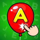 Balloon Pop : Preschool Toddlers Games for kids أيقونة