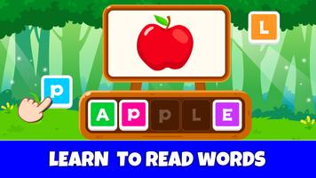 ABC Spelling Games for Kids Ekran Görüntüsü 1